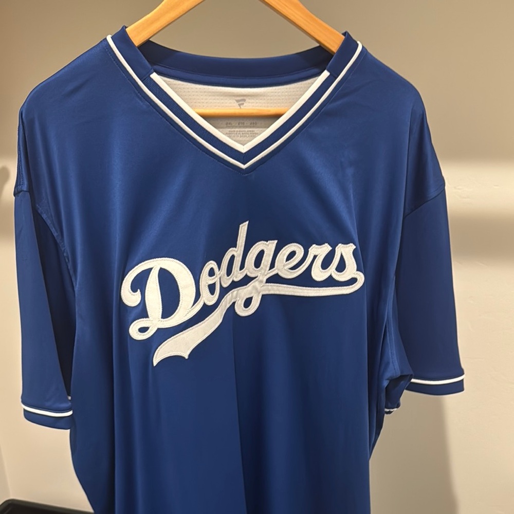 Fanatics Blue Dodgers Jersey